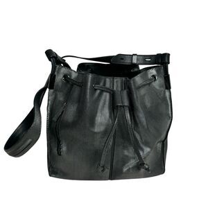 Time’s Arrow leather bucket bag